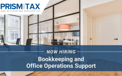 Now Hiring: Bookkeeping and Office Operations Support