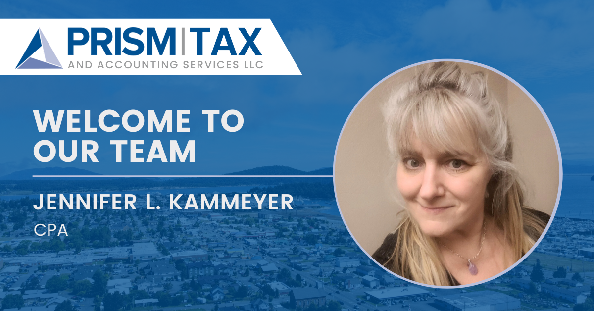 Jennifer L. Kammeyer CPA with Prism Tax & Accounting Services in Anacortes, WA